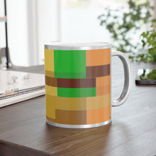 Carica l'immagine nel visualizzatore di Gallery, Metallic Mug Silver stampa Laila Lago & C. by Iannilli Antonella