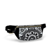 Carica l'immagine nel visualizzatore di Gallery, Marsupio in pelle a linea Multi grafica