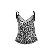 Carica l'immagine nel visualizzatore di Gallery, Top in raso elegante linea Multi grafica