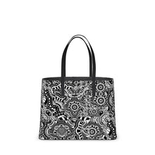 Load image into Gallery viewer, Borsa  tote in pelle linea Multi grafica