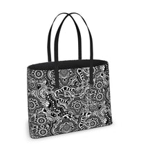 Load image into Gallery viewer, Borsa  tote in pelle linea Multi grafica
