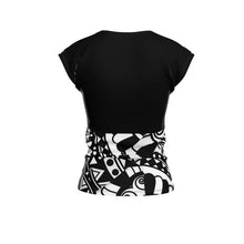 Carica l'immagine nel visualizzatore di Gallery, Maglietta linea Multi grafica