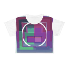 Carica l'immagine nel visualizzatore di Gallery, AOP Crop Tee Laila Lago & C. by Iannilli Antonella