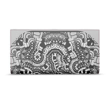 Carica l'immagine nel visualizzatore di Gallery, Portafoglio in pelle linea Multi grafica