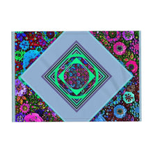 Carica l'immagine nel visualizzatore di Gallery, Tovagliette in tessuto linea Una casa nel bosco