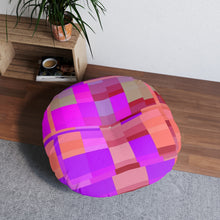Load image into Gallery viewer, Tufted Floor Pillow, Round Laila Lago & C. by Iannilli Antonella