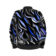 Carica l'immagine nel visualizzatore di Gallery, Giacca Con Motivo Grafico Artistico linea Le onde