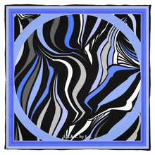 Carica l'immagine nel visualizzatore di Gallery, Foulard in seta linea  Donna riflessi città