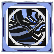 Carica l'immagine nel visualizzatore di Gallery, Foulard in seta linea  Donna riflessi città