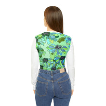 Load image into Gallery viewer, Women's Long Sleeve V-neck Shirt (AOP) Laila Lago & C. by I.A.