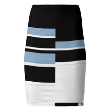 Load image into Gallery viewer, gonna con motivo grafico artistico linea Il mare dentro