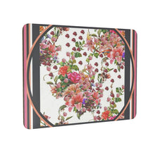 Carica l'immagine nel visualizzatore di Gallery, Sottopiatto personalizzato in legno linea Il giardino fiorito