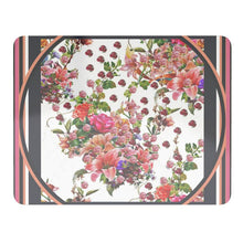 Carica l'immagine nel visualizzatore di Gallery, Sottopiatto personalizzato in legno linea Il giardino fiorito