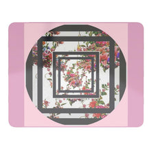 Carica l'immagine nel visualizzatore di Gallery, Sottopiatto personalizzato in legno linea Il giardino fiorito