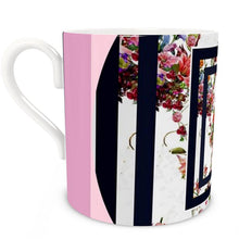 Carica l'immagine nel visualizzatore di Gallery, Tazza con stampa artistica linea Il giardino fiorito