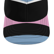 Load image into Gallery viewer, Cappellino con disegno artistico linea Il mare dentro