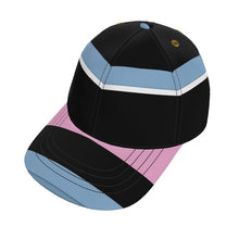 Load image into Gallery viewer, Cappellino con disegno artistico linea Il mare dentro