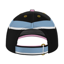 Load image into Gallery viewer, Cappellino con disegno artistico linea Il mare dentro