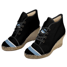 Load image into Gallery viewer, Espadrilles da donna con tacco linea Il mare dentro