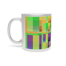 Load image into Gallery viewer, Metallic Mug Silver stampa Laila Lago & C. by Iannilli Antonella