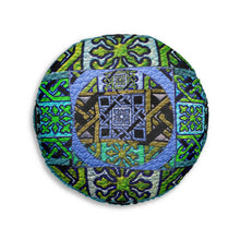 Carica l'immagine nel visualizzatore di Gallery, Tufted Floor Pillow, Round Laila Lago & C. by Iannilli Antonella