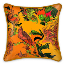 Carica l'immagine nel visualizzatore di Gallery, Cuscino elegante in seta linea Il paradiso segreto