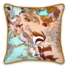 Carica l'immagine nel visualizzatore di Gallery, Cuscino in seta elegante linea il paradiso segreto