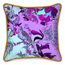 Carica l'immagine nel visualizzatore di Gallery, cuscino in seta elegante linea il paradiso segreto