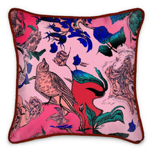 Carica l'immagine nel visualizzatore di Gallery, Cuscino in seta elegante linea Il paradiso segreto