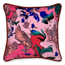 Carica l'immagine nel visualizzatore di Gallery, Cuscino in seta elegante linea Il paradiso segreto