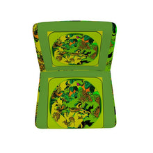 Carica l'immagine nel visualizzatore di Gallery, Poltrona con stampa artistica linea Il paradiso segreto