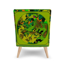 Carica l'immagine nel visualizzatore di Gallery, Poltrona con stampa artistica linea Il paradiso segreto