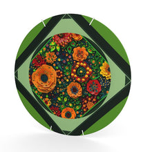 Load image into Gallery viewer, piatto artistico linea una casa nel bosco