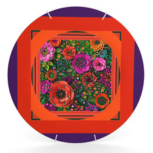 Load image into Gallery viewer, piatto artistico linea una casa nel bosco