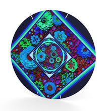 Load image into Gallery viewer, piatto artistico linea una casa nel bosco