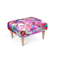 Carica l'immagine nel visualizzatore di Gallery, Poggia piedi con stampa artistica linea La meraviglia dei sogni