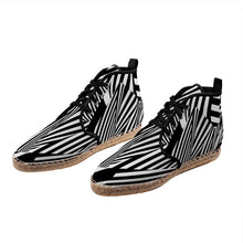 Carica l'immagine nel visualizzatore di Gallery, Espadrilles a stivaletto con lacci linea Mistero