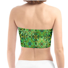 Carica l'immagine nel visualizzatore di Gallery, Top a fascia linea Acquarelli verdi