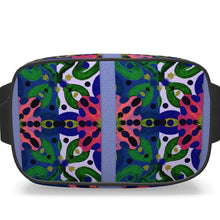 Carica l'immagine nel visualizzatore di Gallery, Elegante marsupio in pelle linea mare Acquarelli