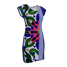 Carica l'immagine nel visualizzatore di Gallery, Abito a tunica linea Acquarelli