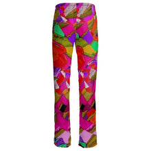 Carica l'immagine nel visualizzatore di Gallery, Pantaloni con stampa artistica linea Tulips