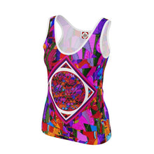 Carica l'immagine nel visualizzatore di Gallery, Canotta linea Tulips con stampa artistica