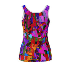 Carica l'immagine nel visualizzatore di Gallery, Canotta linea Tulips con stampa artistica