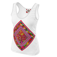 Load image into Gallery viewer, Canotta linea Tulips con stampa artistica