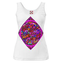 Carica l'immagine nel visualizzatore di Gallery, Canotta con stampa artistica linea Tulips