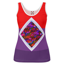 Carica l'immagine nel visualizzatore di Gallery, Canotta linea Tulips con stampa artistica