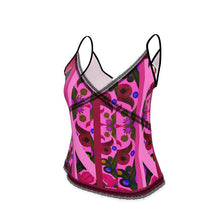 Carica l'immagine nel visualizzatore di Gallery, Top in raso elegante linea Acquarelli