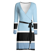 Carica l'immagine nel visualizzatore di Gallery, Abito incrociato il mare dentro