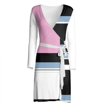 Carica l'immagine nel visualizzatore di Gallery, Abito incrociato linea il mare dentro