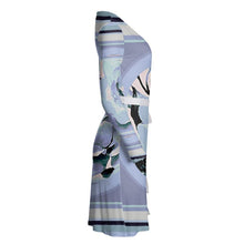 Load image into Gallery viewer, Abito con cintura linea Rose d'inverno